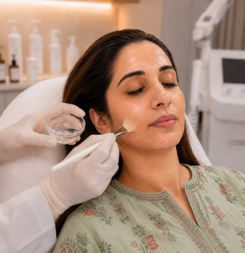 Chemical peels procedure