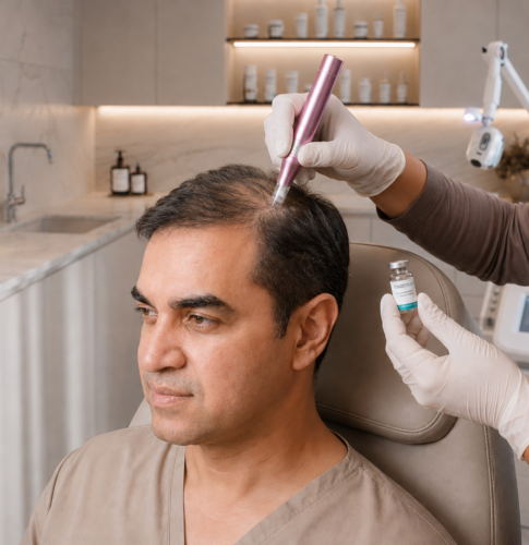 Regenerative Hair Therapy procedure