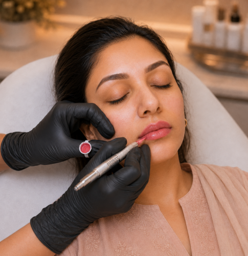 Semi-Permanent Makeup procedure